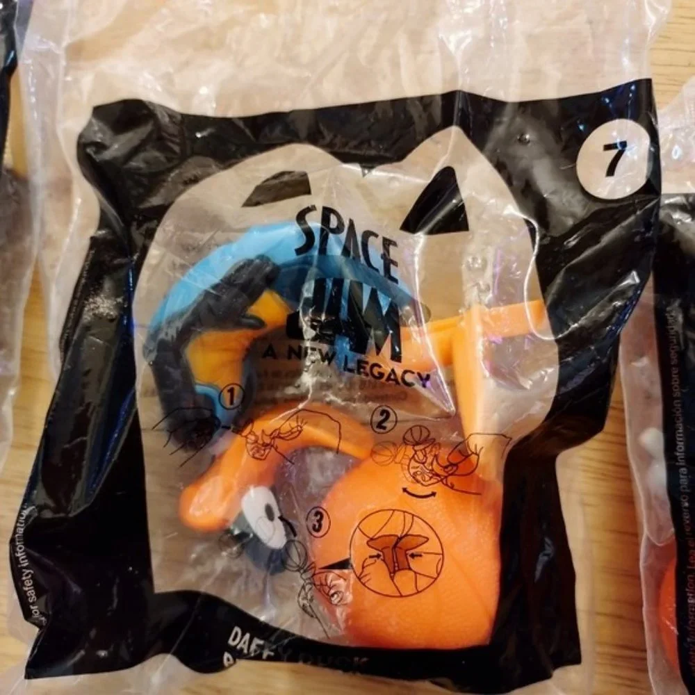 McDONALD'S HAPPY MEAL TOYS-LOT OF 3- SPACE JAM--BRAND NEW-SEALED